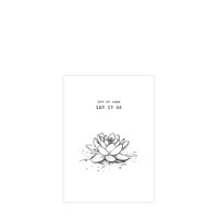 a beautiful story Grußkarte - Lotus