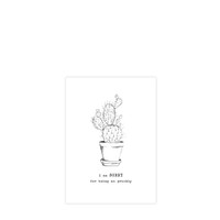 a beautiful story Grußkarte - Cactus
