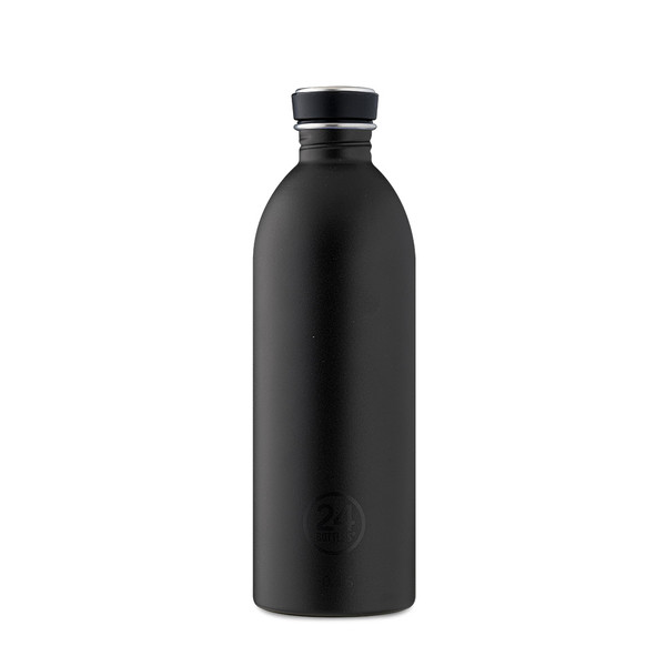 24Bottles - Urban Bottle 1,0 Liter tuxedo black