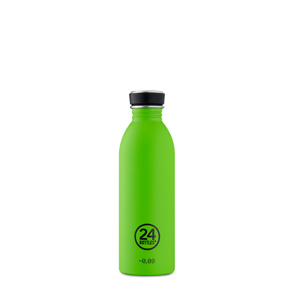 24Bottles - Urban Bottle 0,5 Liter stone lime green
