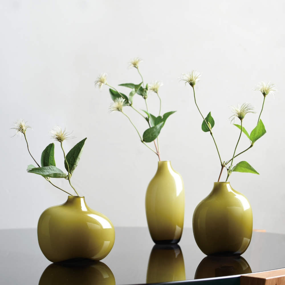 KINTO - Sacco vase - glass 01 grün