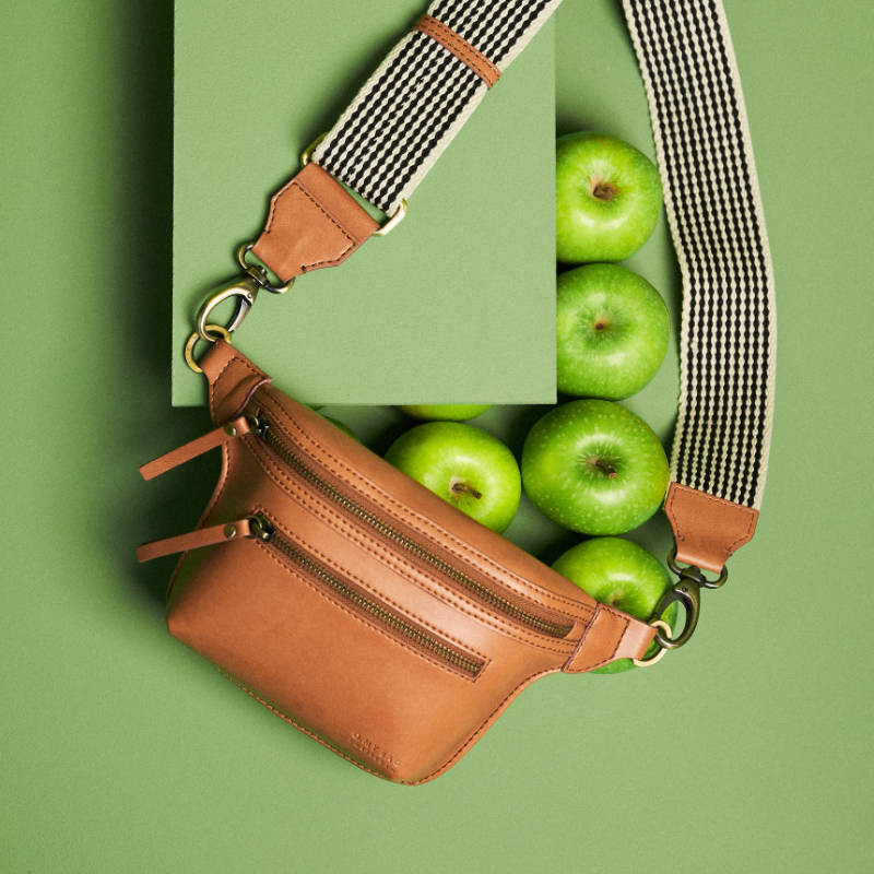O My Bag - Beck's Bum Bag cognac apple leather