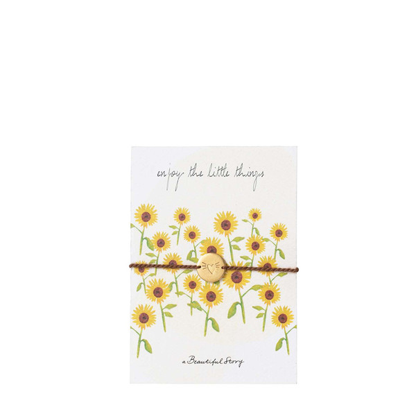 a beautiful story - Schmuck Postkarte - Sonnenblumen