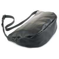 Ann Kurz Large Soft Half-Moon Shape Bag