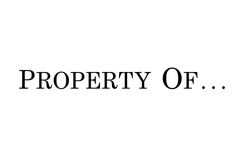 Property Of...