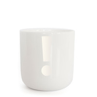 PLTY ! - Pearl white Glyphs Cup